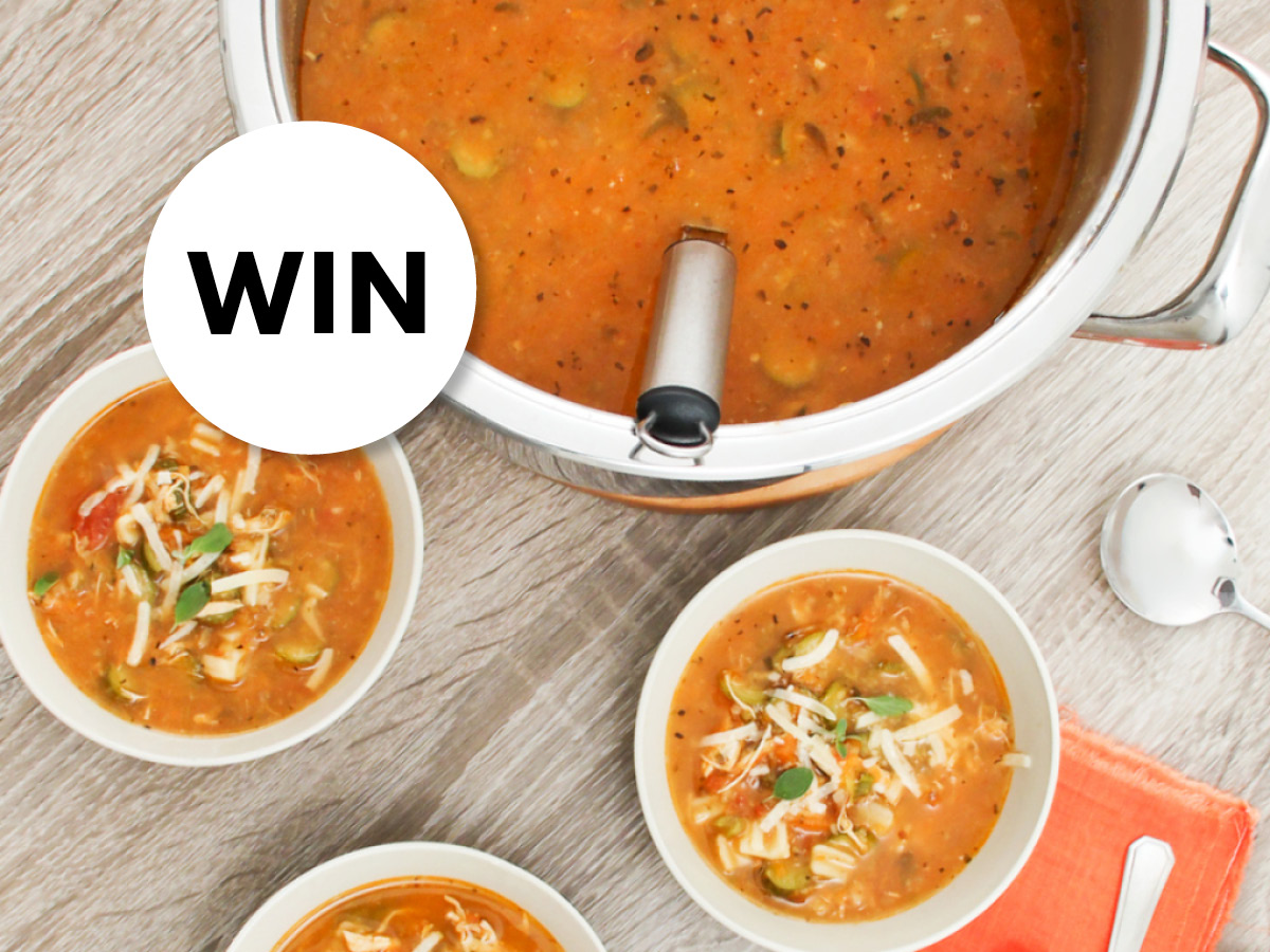 WIN in our SOUP competition Competitions AMC Cookware
